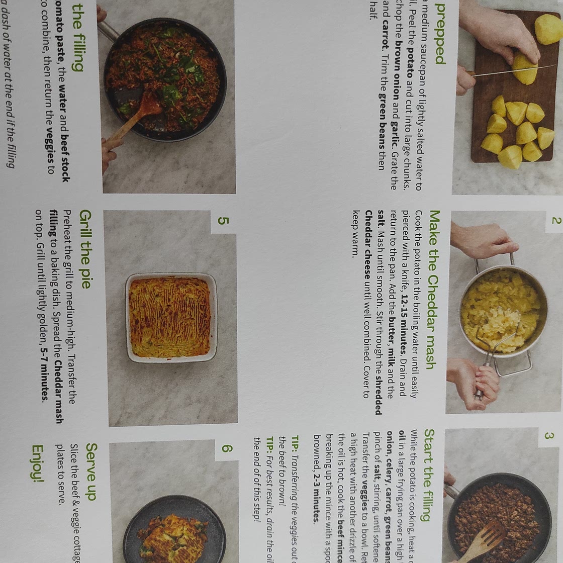 Beef and veggie cottage pie