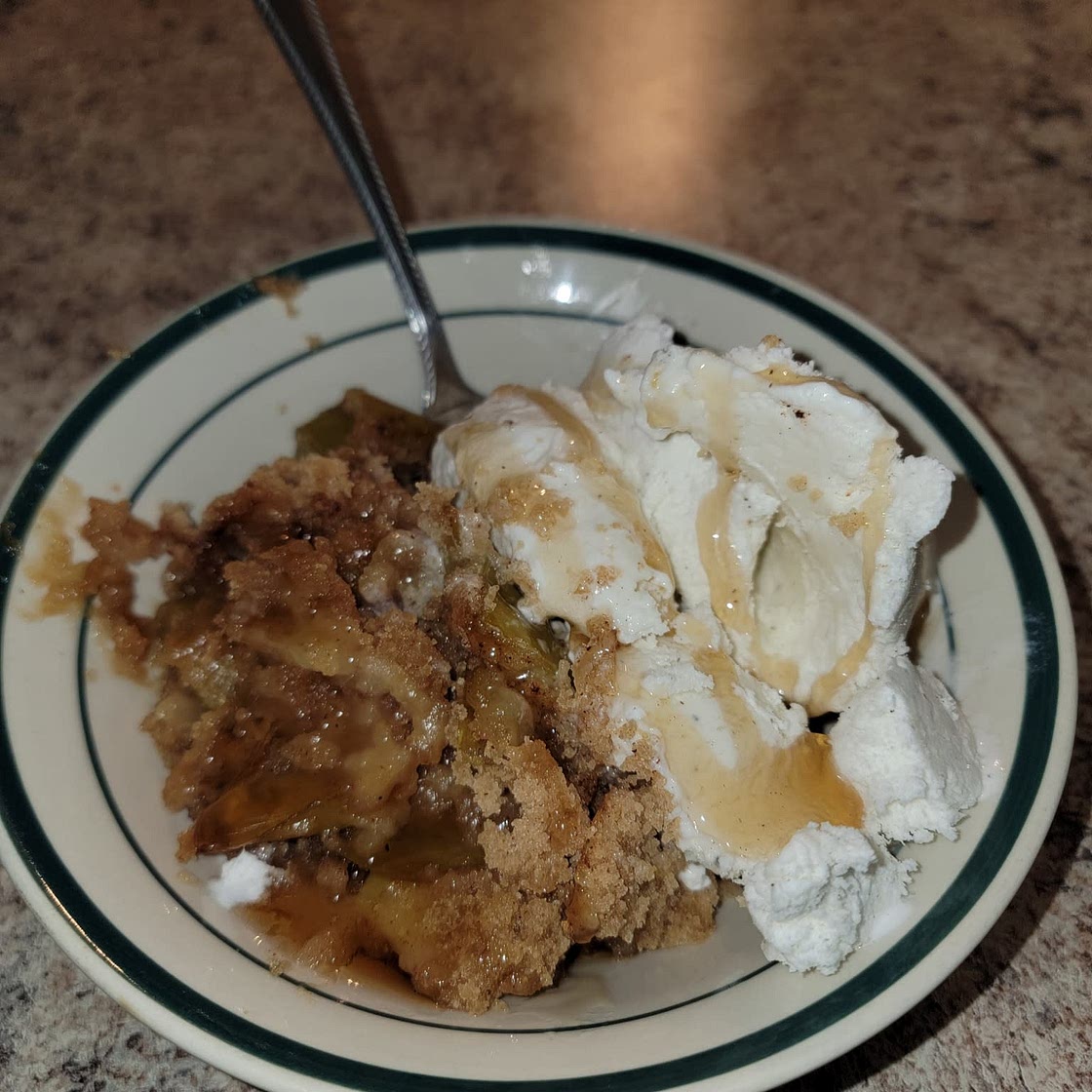 Humble Apple Crumble (Smoked)