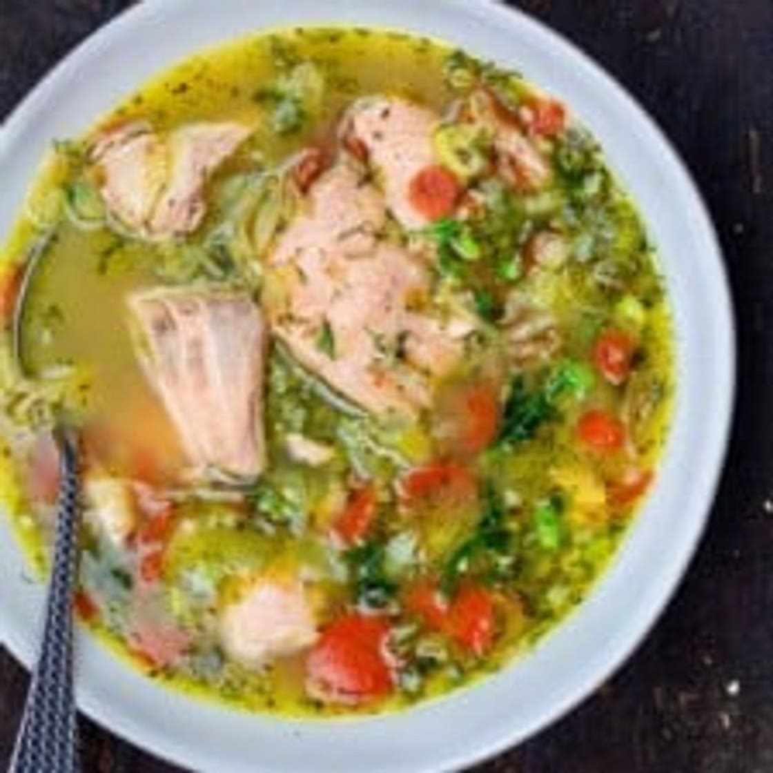 Easy Salmon Soup