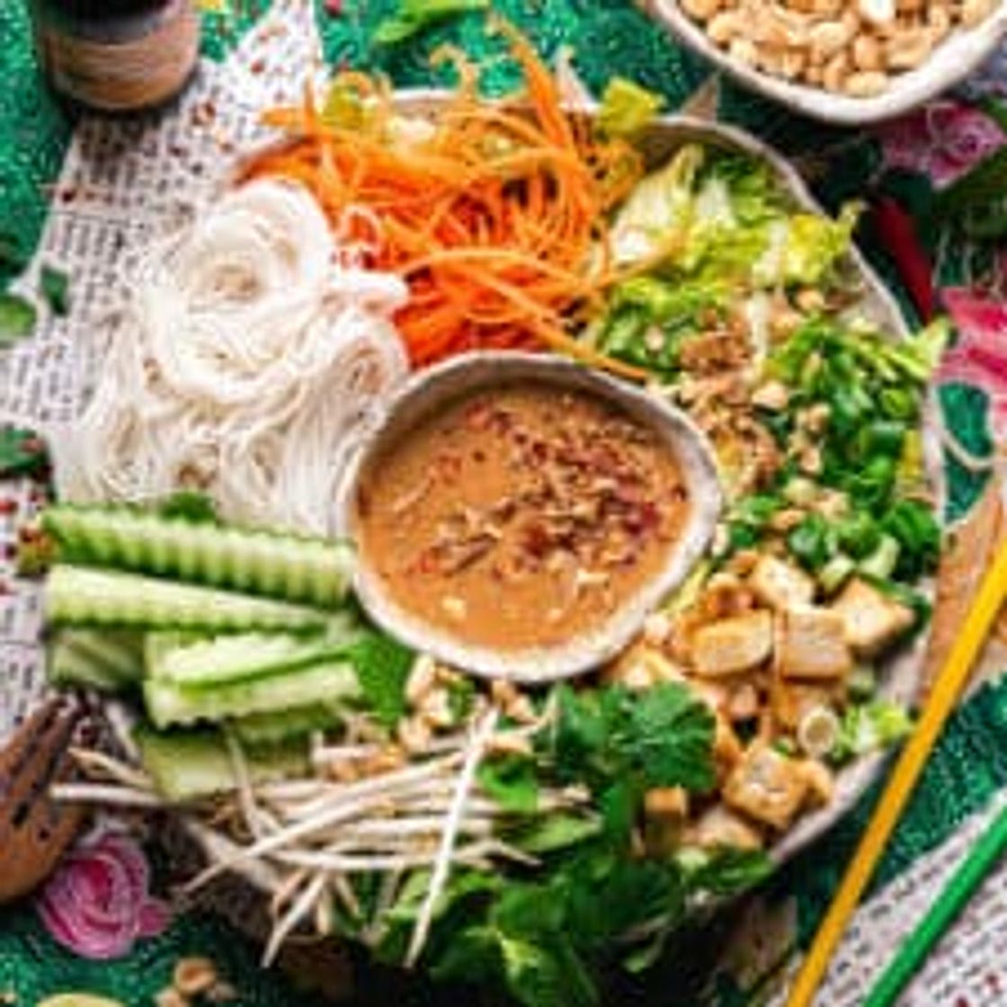 Vietnamese noodle salad