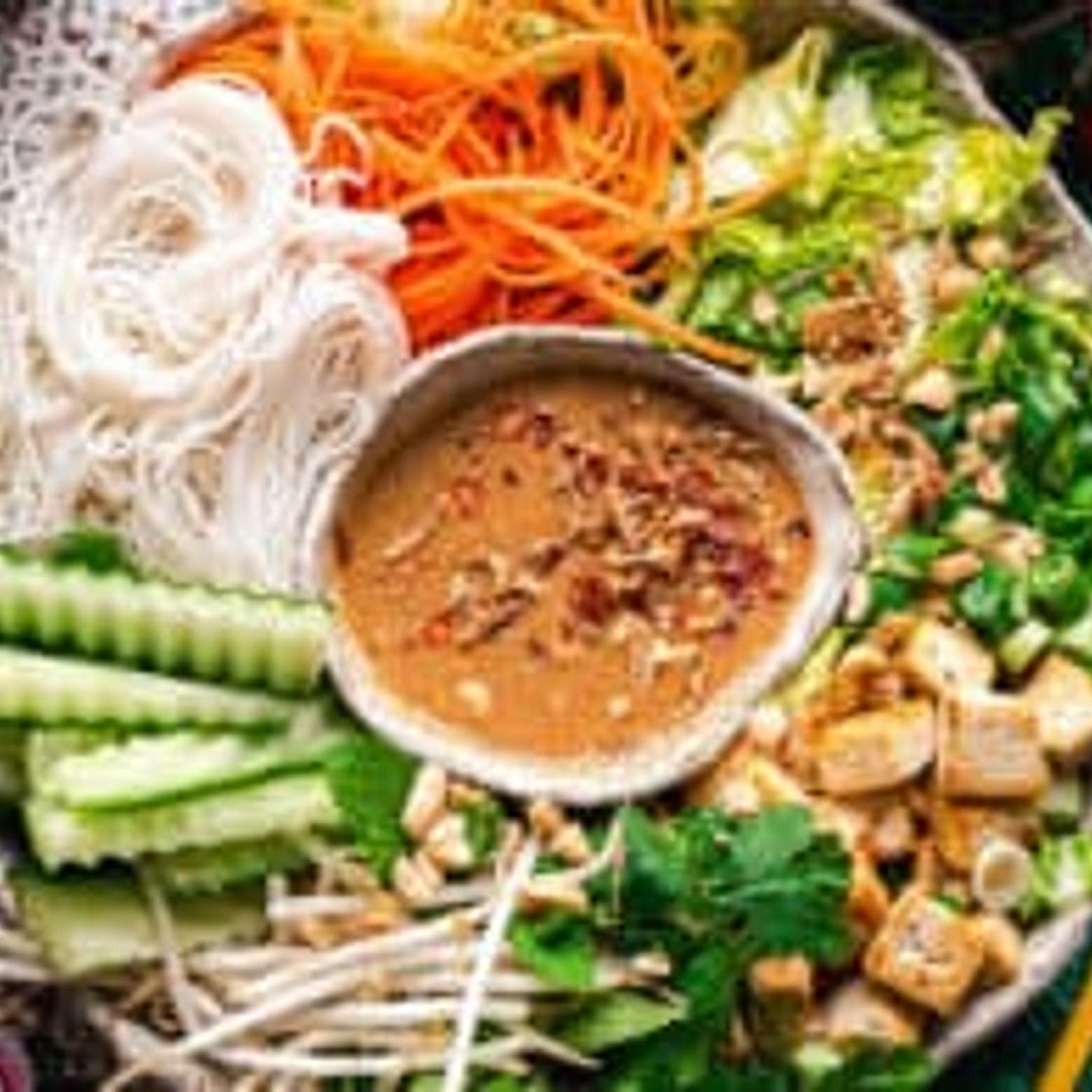 Vietnamese noodle salad