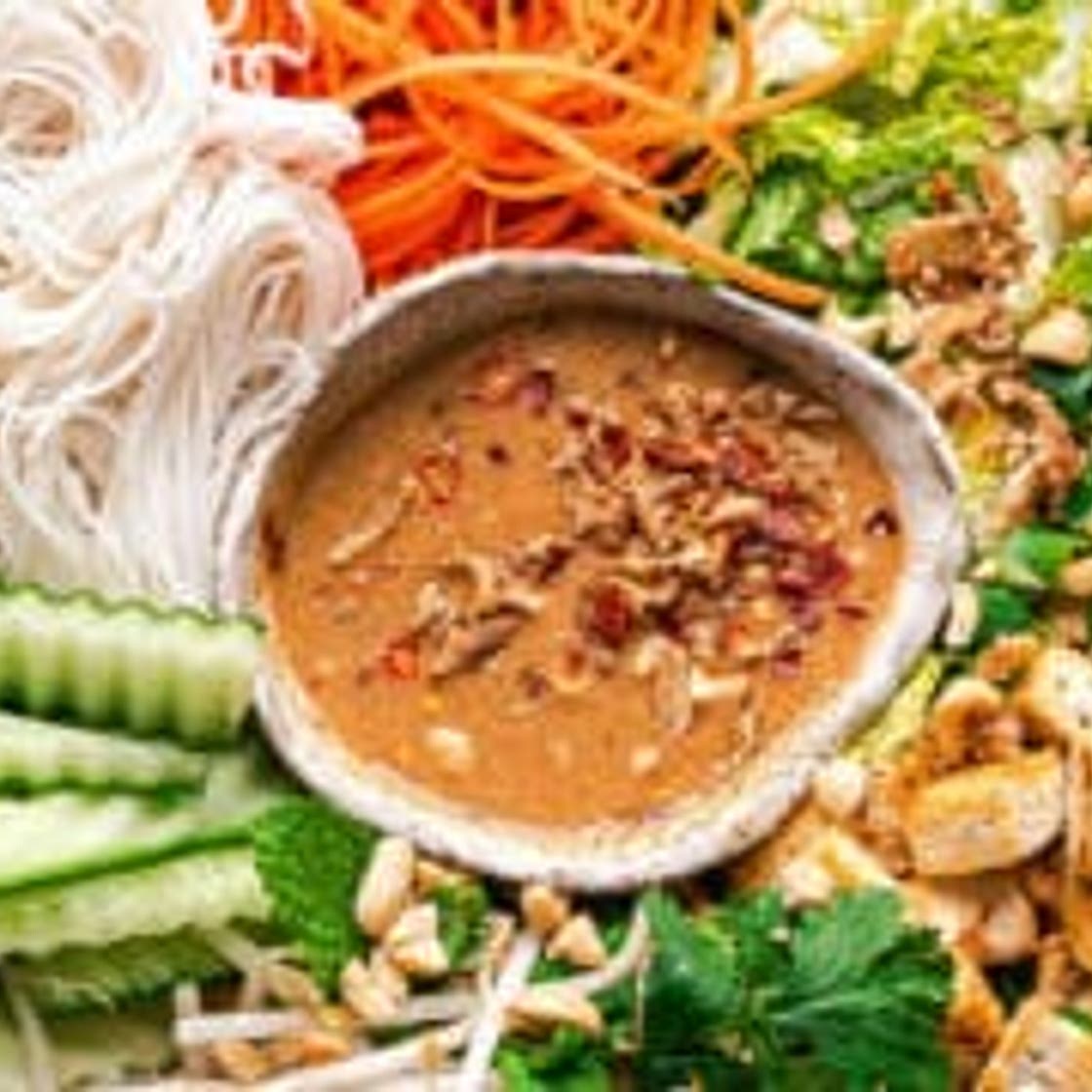 Vietnamese noodle salad