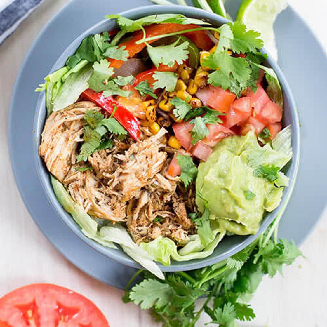 Cool Ranch Shredded Chicken Tacos (Crockpot Recipe)
