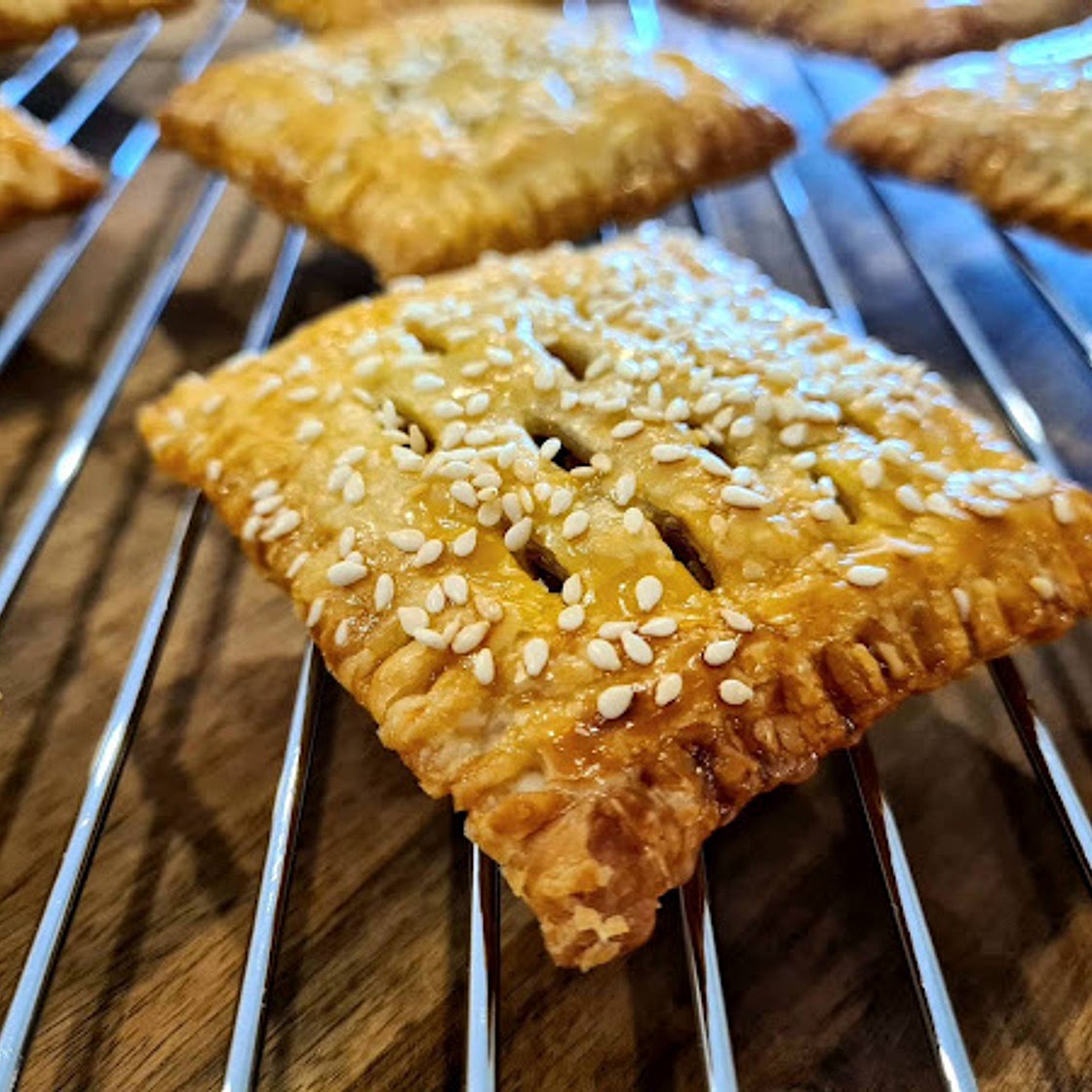 Puff Pastry Chicken Pocket