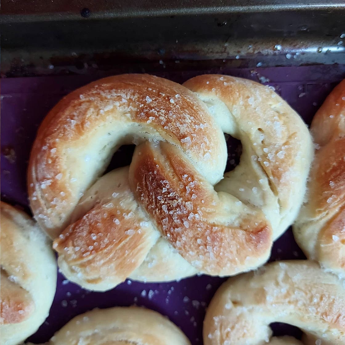 Sourdough Pretzels