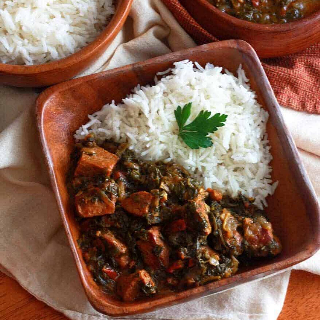 Punjabi Beef and Spinach Curry (Saag Gosht)