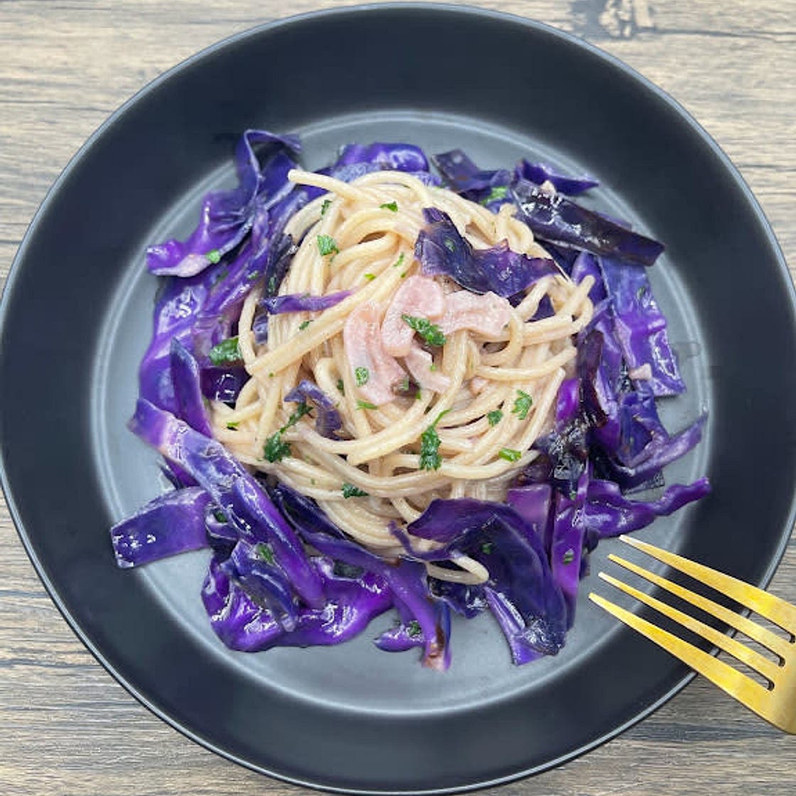 Anchovy Cabbage Pasta
