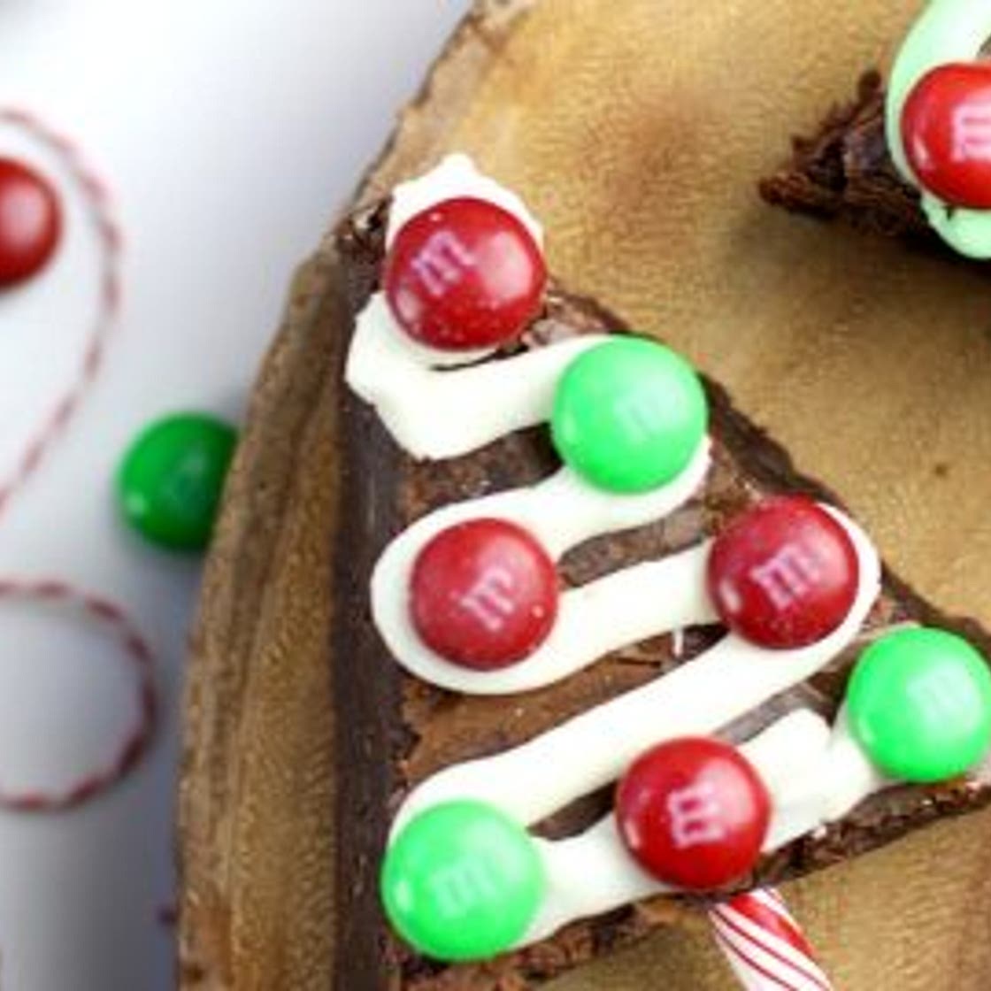 Brownie Christmas Trees