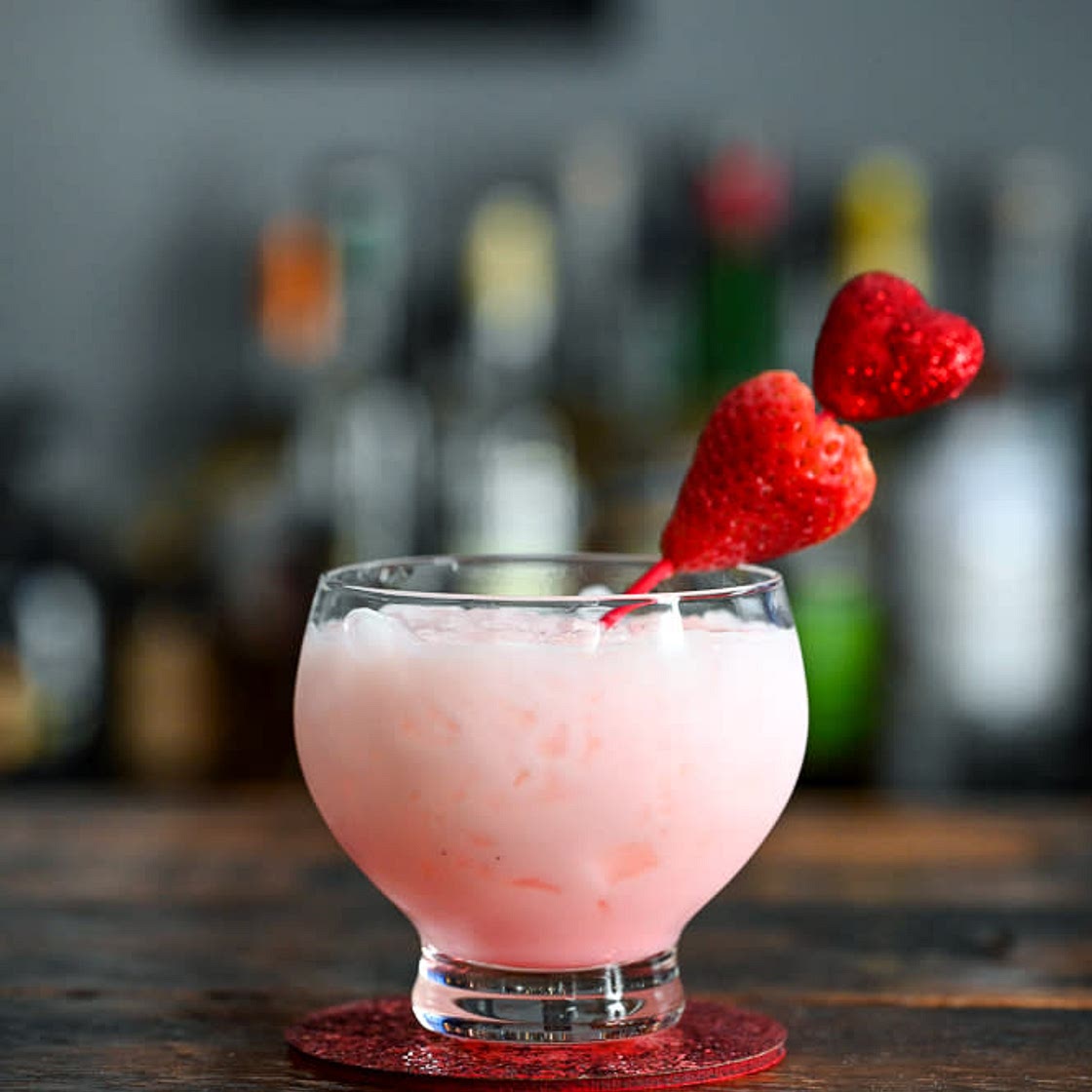 Chocolate Covered Strawberry Cocktail
