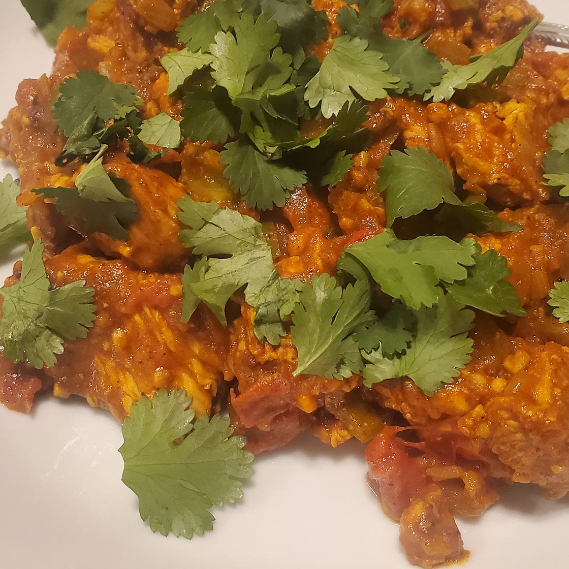 John's chicken vindaloo