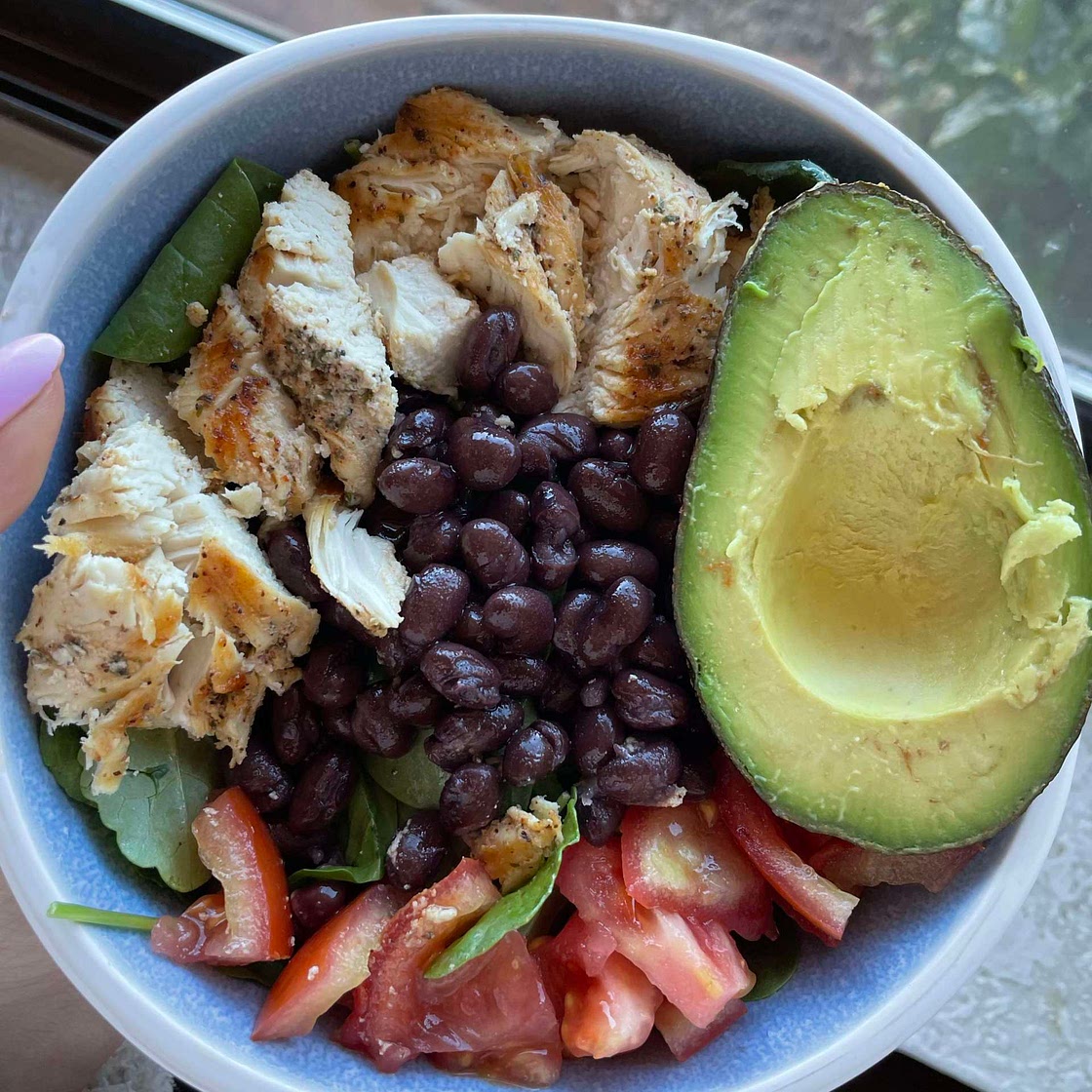 Southwest Chicken Bowls by @ems.intuitive.eats
