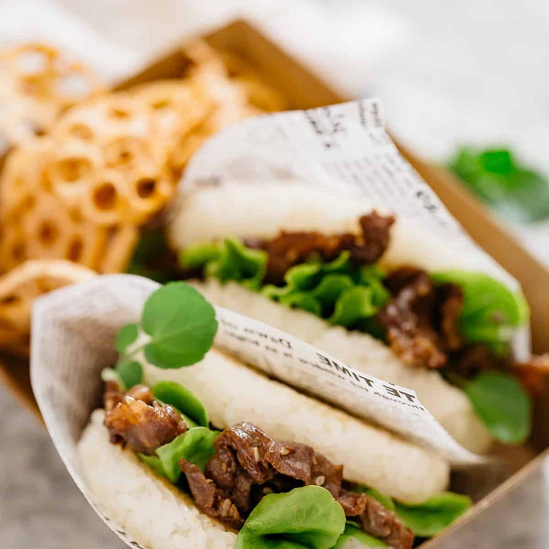 Yakiniku Rice Burger