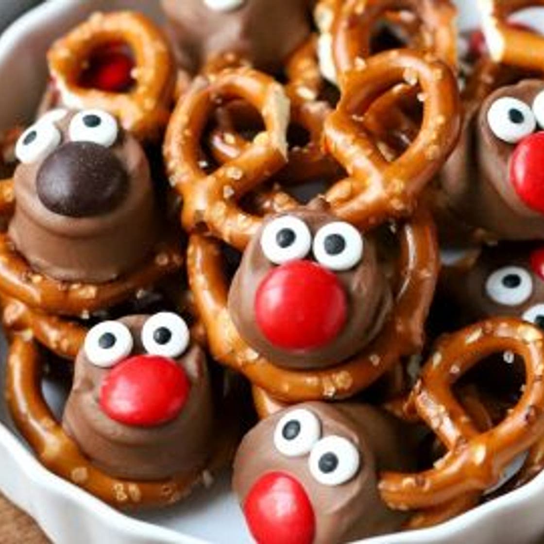 Rolo Pretzel Reindeer