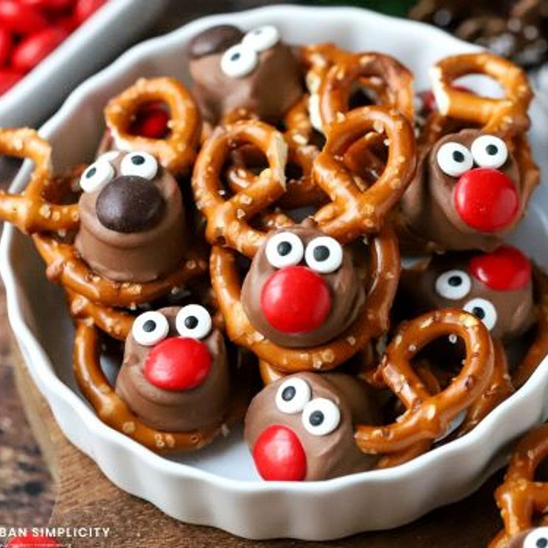 Rolo Pretzel Reindeer