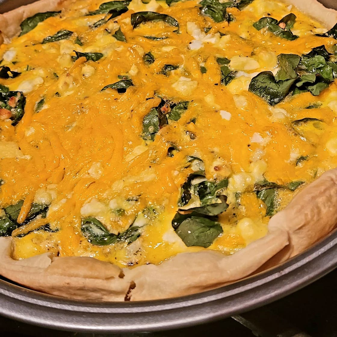 Spinach Feta Quiche Recipe Easy