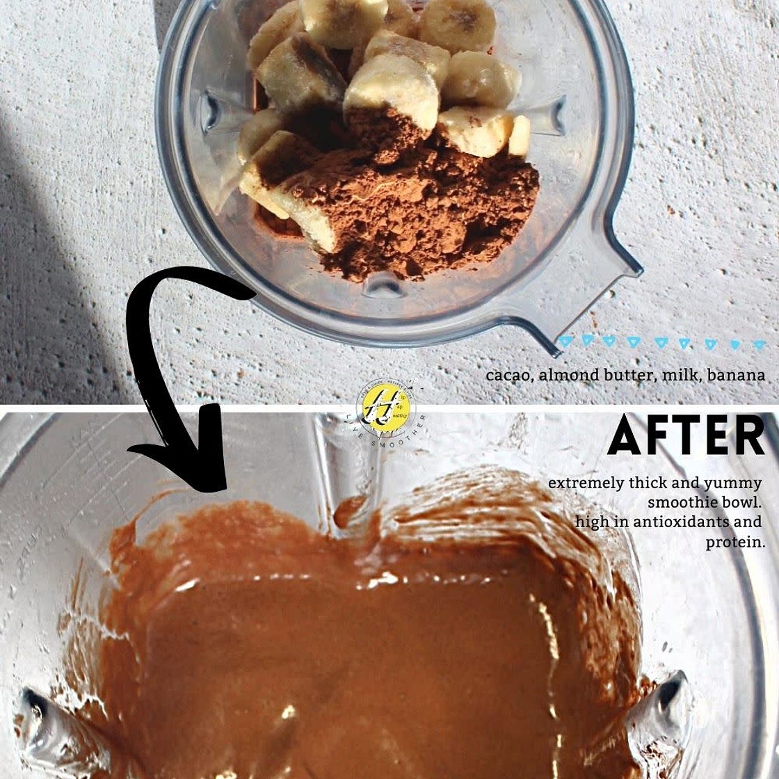 Chocolate smoothie