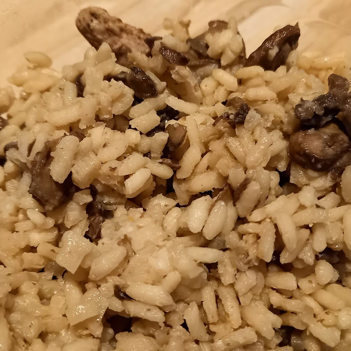 Risotto aux champignons