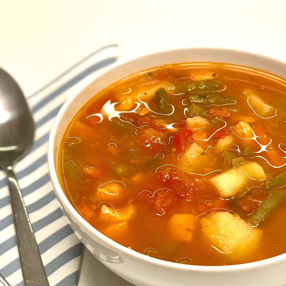 Green Beans & Chicken Stew