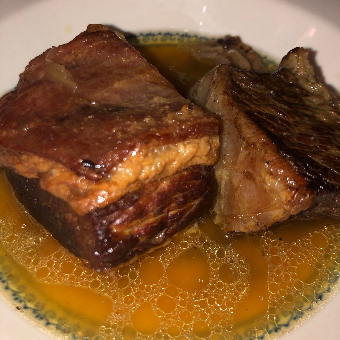 Beef short rib. 