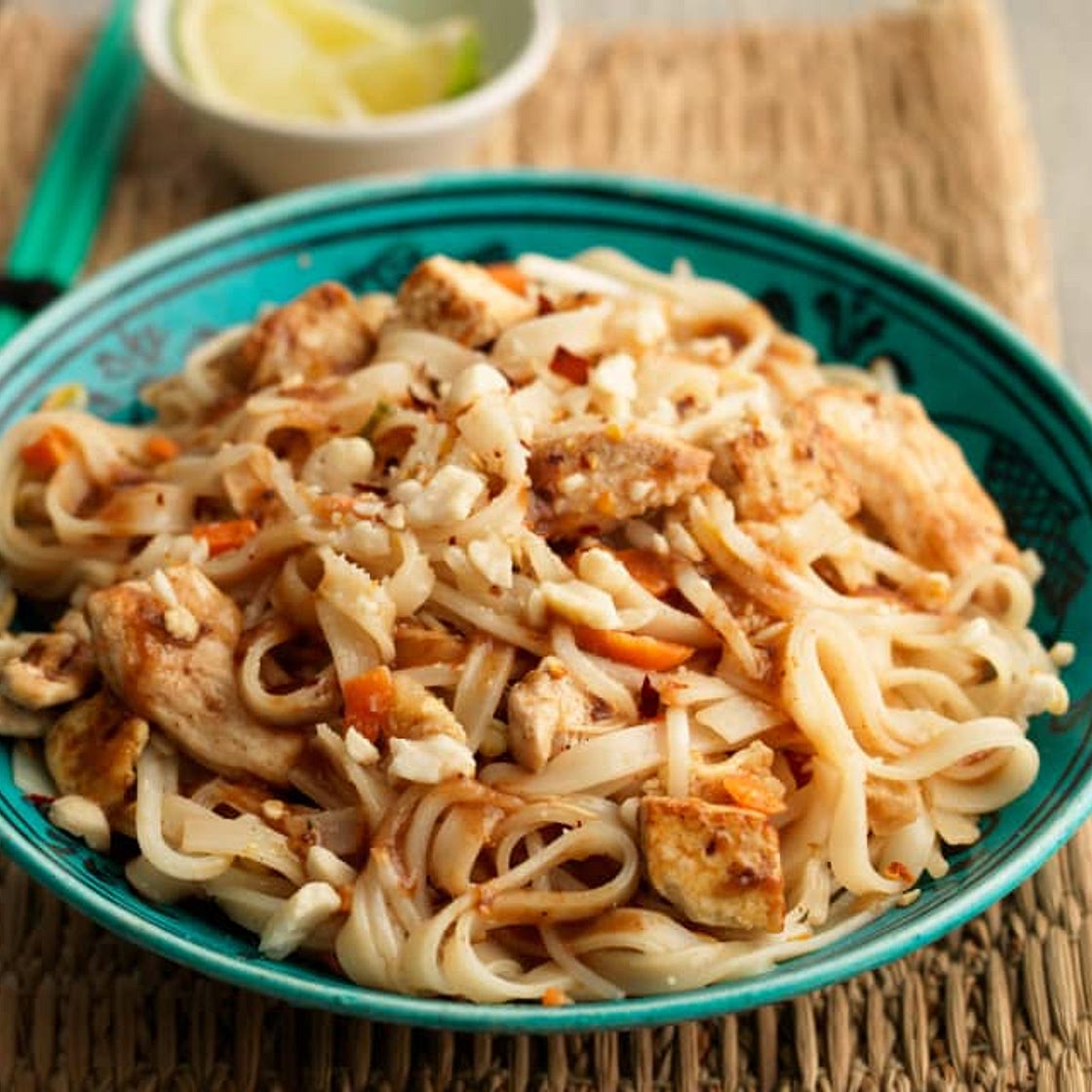 Chicken pad thai