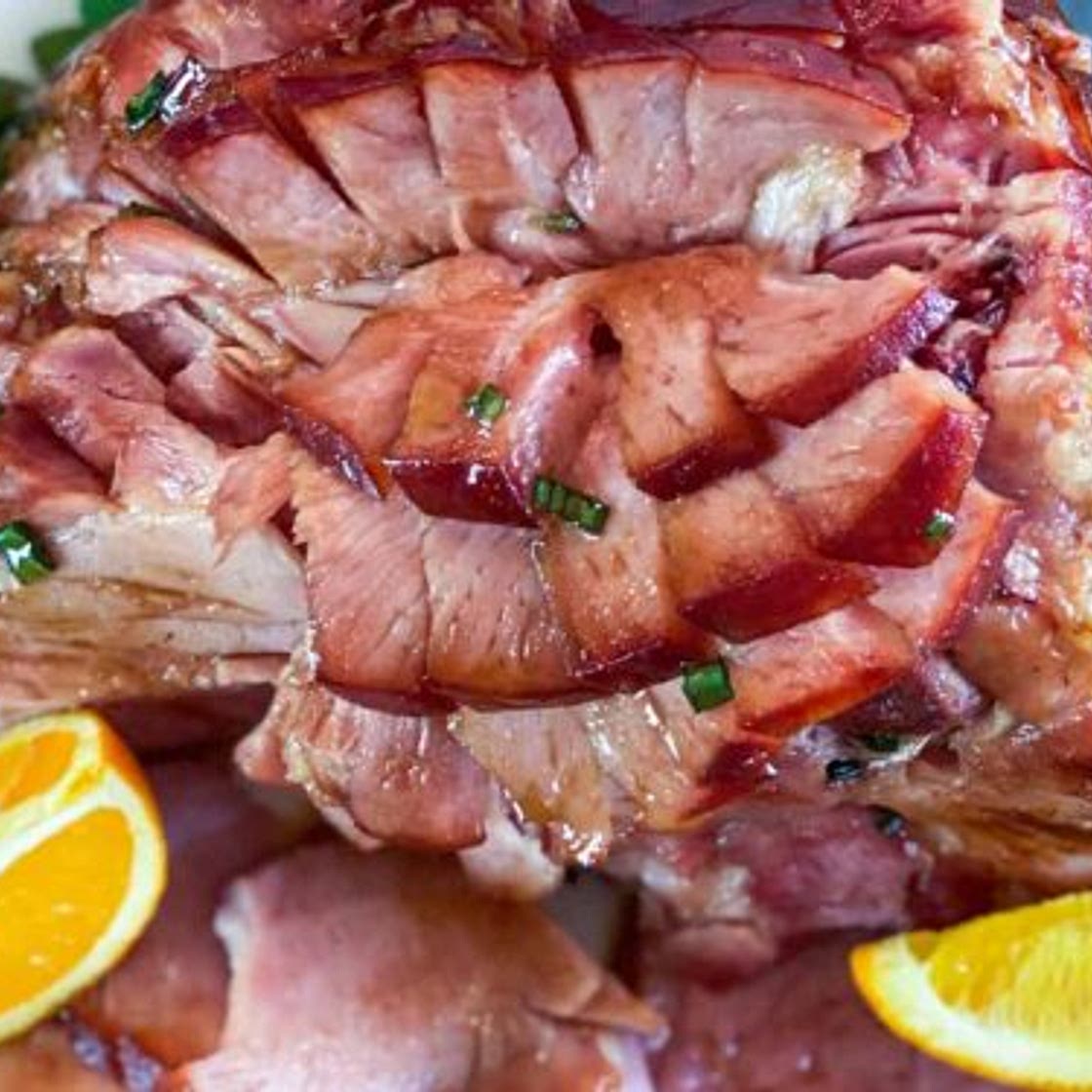 Instant Pot Ham Recipe with Brown Sugar Ham Glaze