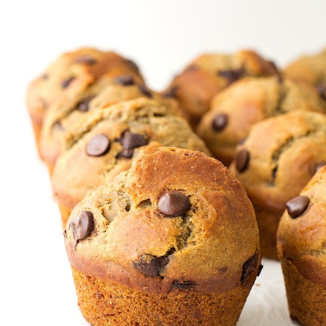Simple Vegan Chocolate Chip Muffins