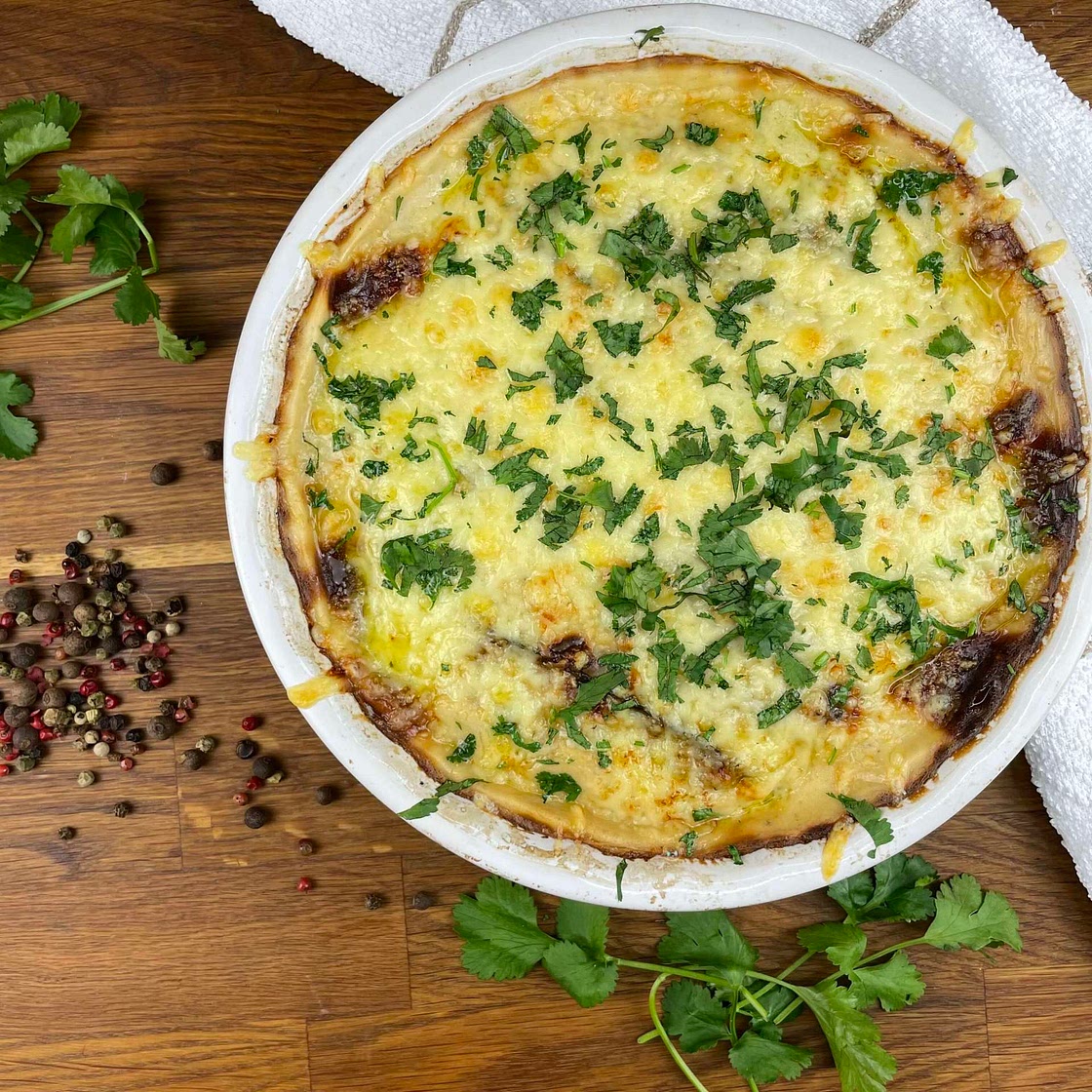 Courgette With Béchamel Sauce 