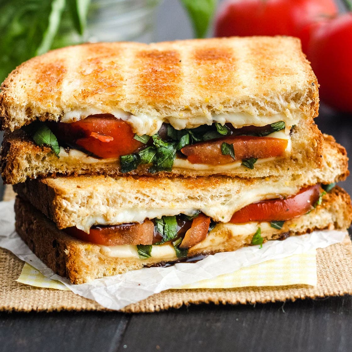 Toasted Caprese Sandwich Recipe