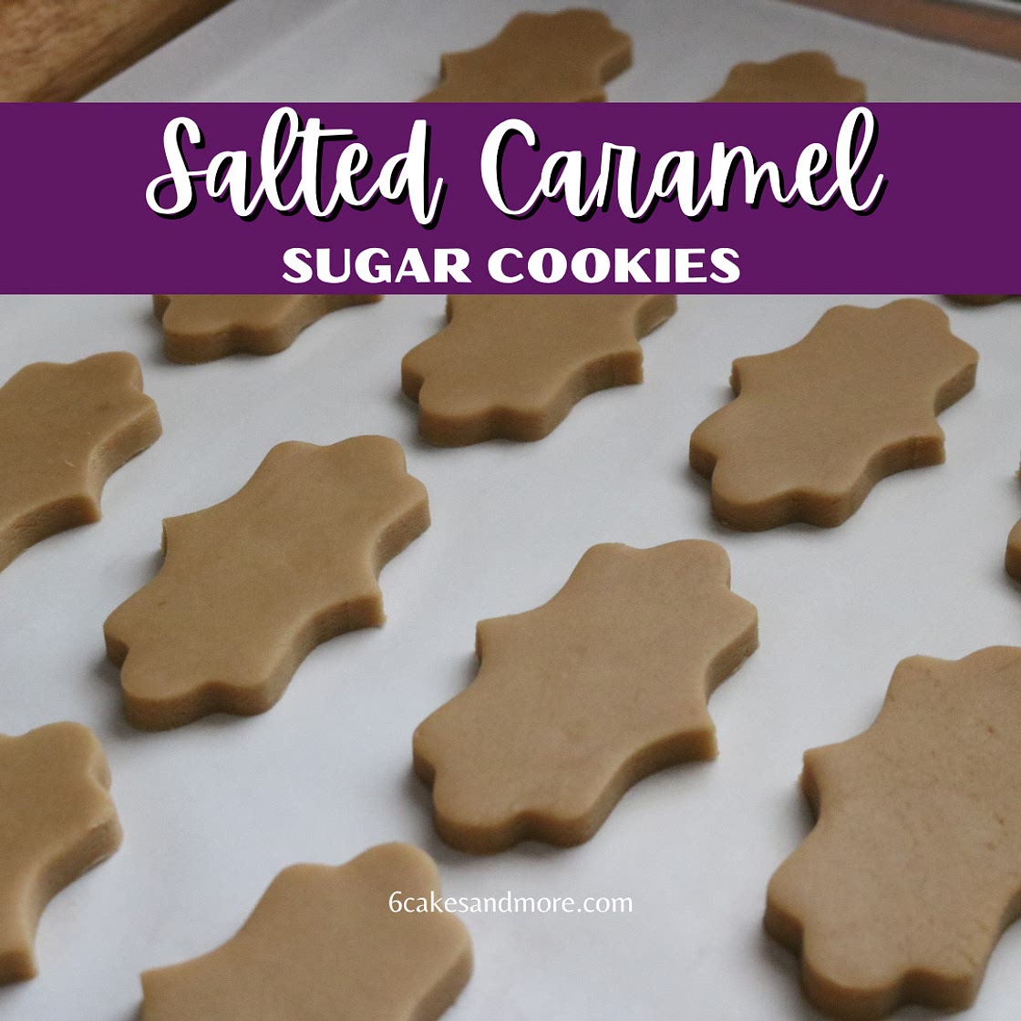 Salted Caramel Sugar Cookies