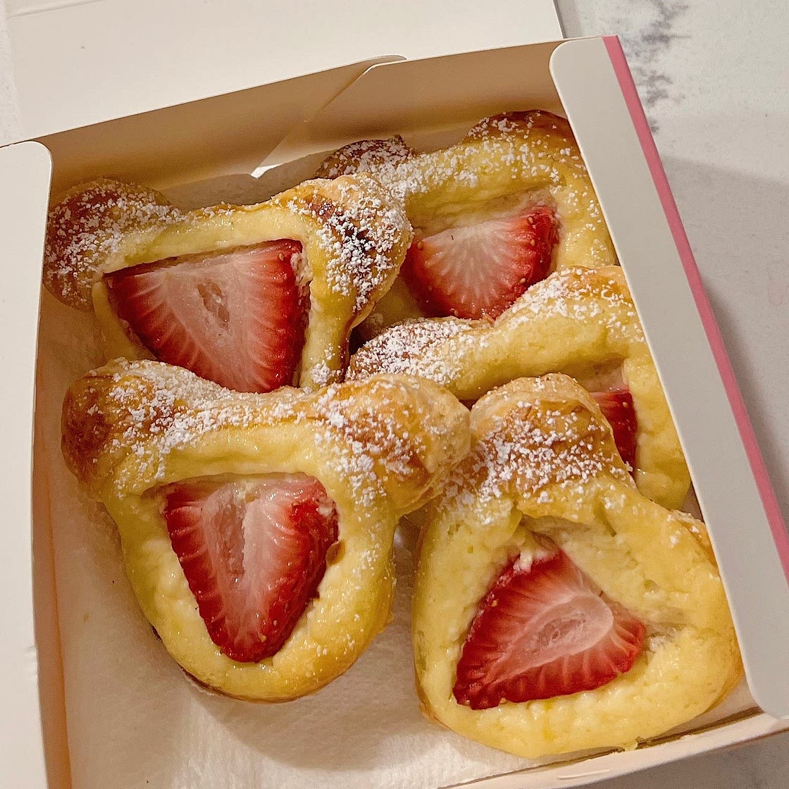 Cheese Heart Danishes