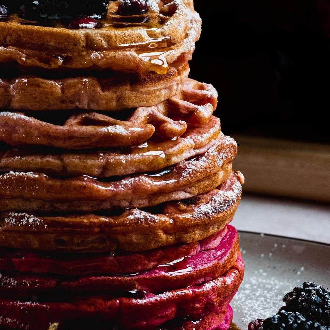 Valentine's Day Breakfast in Bed - The Best Waffle Recipe