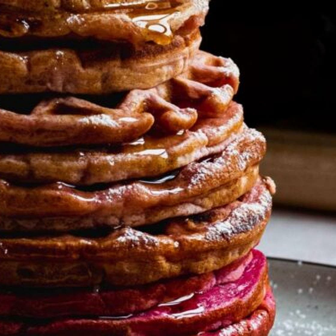 Valentine's Day Breakfast in Bed - The Best Waffle Recipe