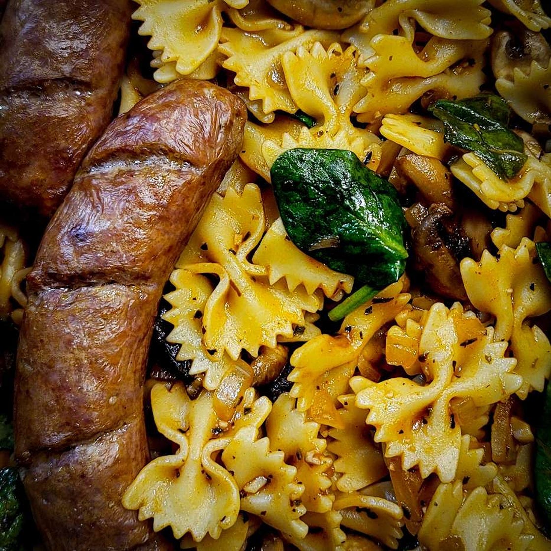 Zesty Italian Sausage Pasta Dinner