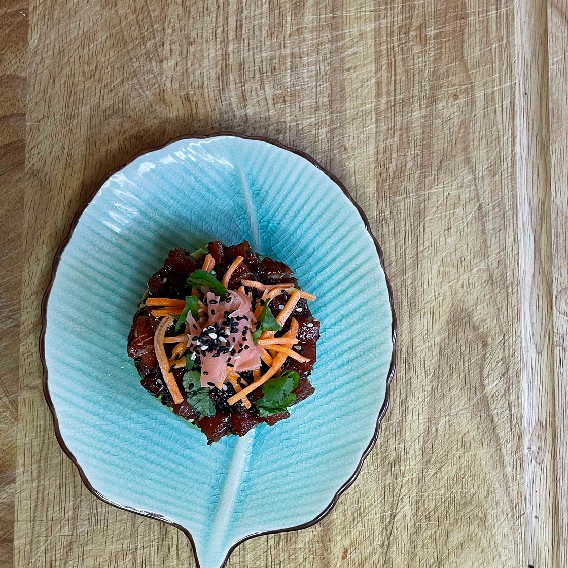 Ahi Poke with Edamame & Avocado