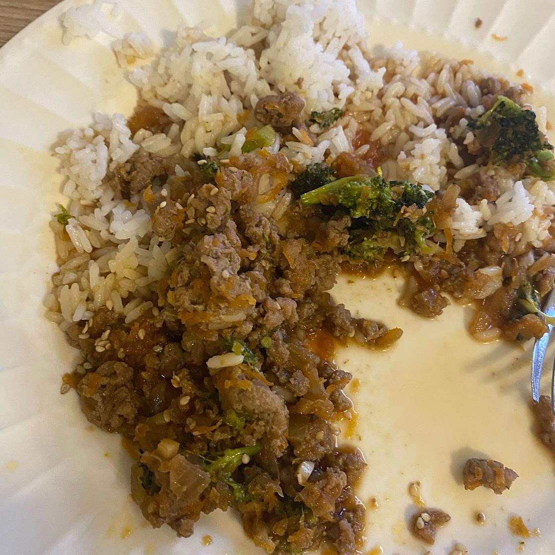 Teriyaki Turkey Rice Bowl