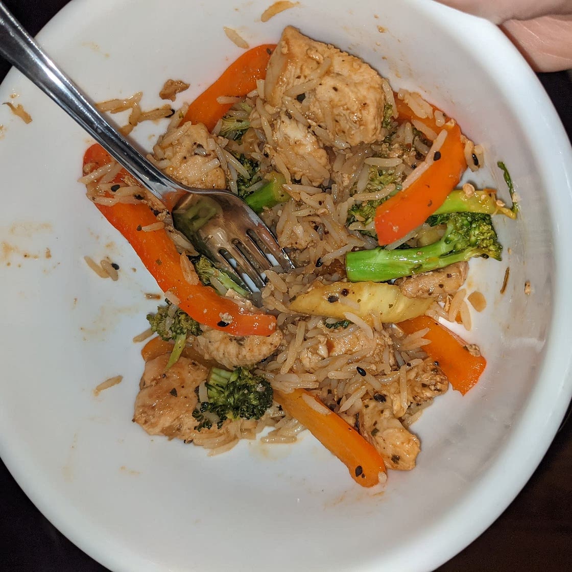 Pineapple Basil Thai Chicken