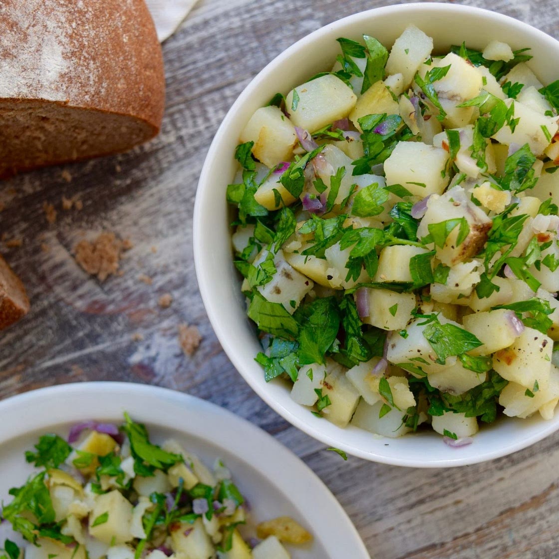 Moroccan potato salad
