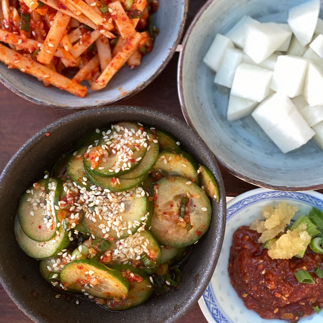 Korean Cucumber Salad - Oi Muchim (오이무침)
