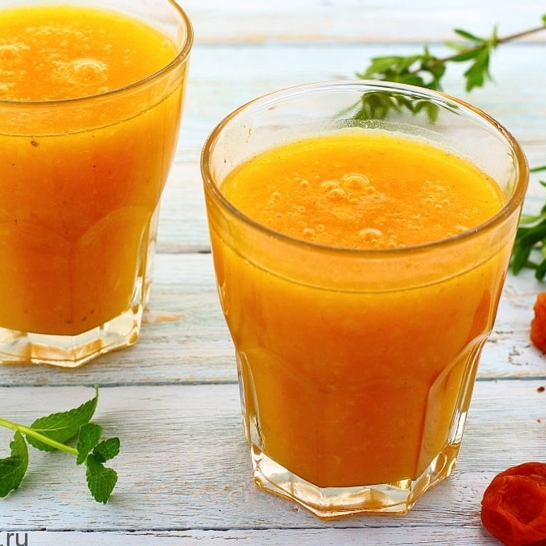 Кисель из кураги
