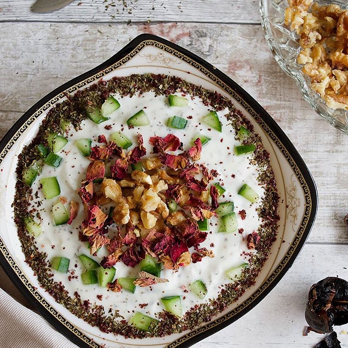 Persian Yoghurt with Cucumber Recipe (Mast-o-Khiar)