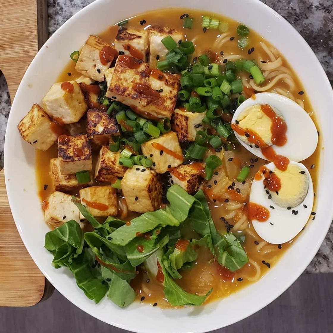 Spicy kimchi ramen