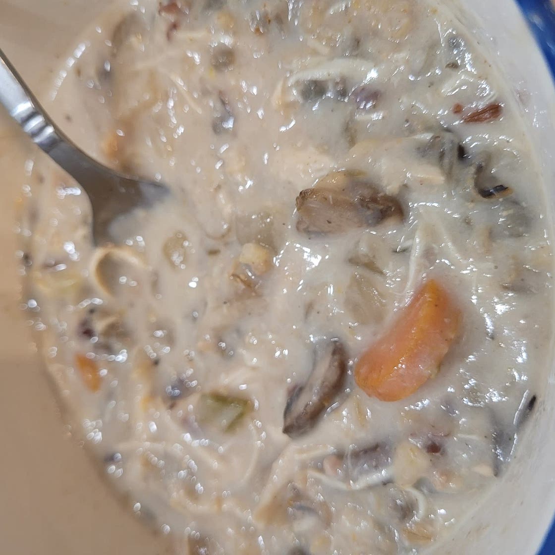 Slow Cooker Chicken and Wild Rice Soup