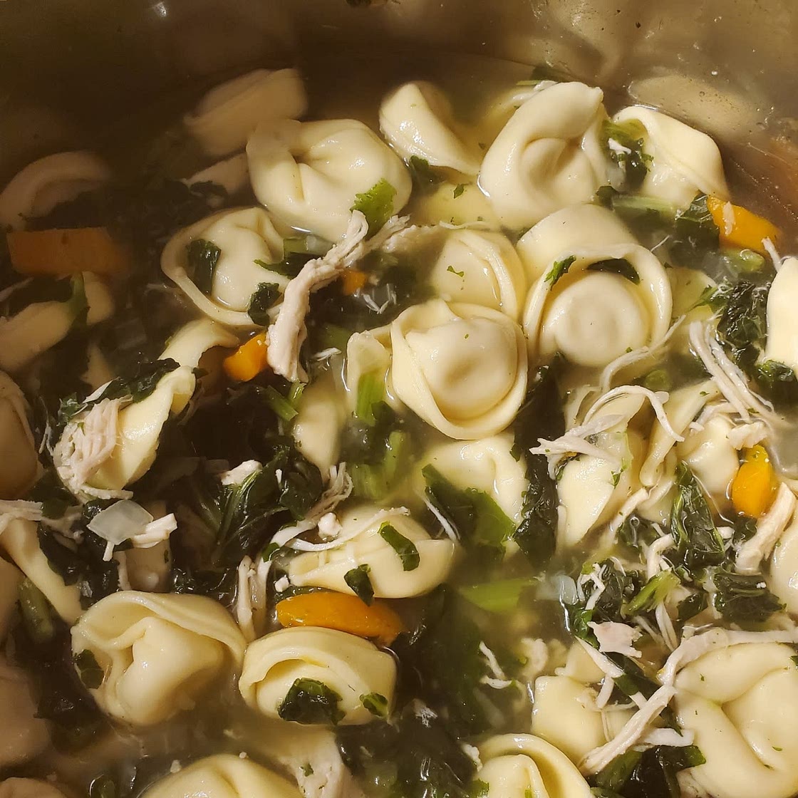 Chicken Tortellini Soup
