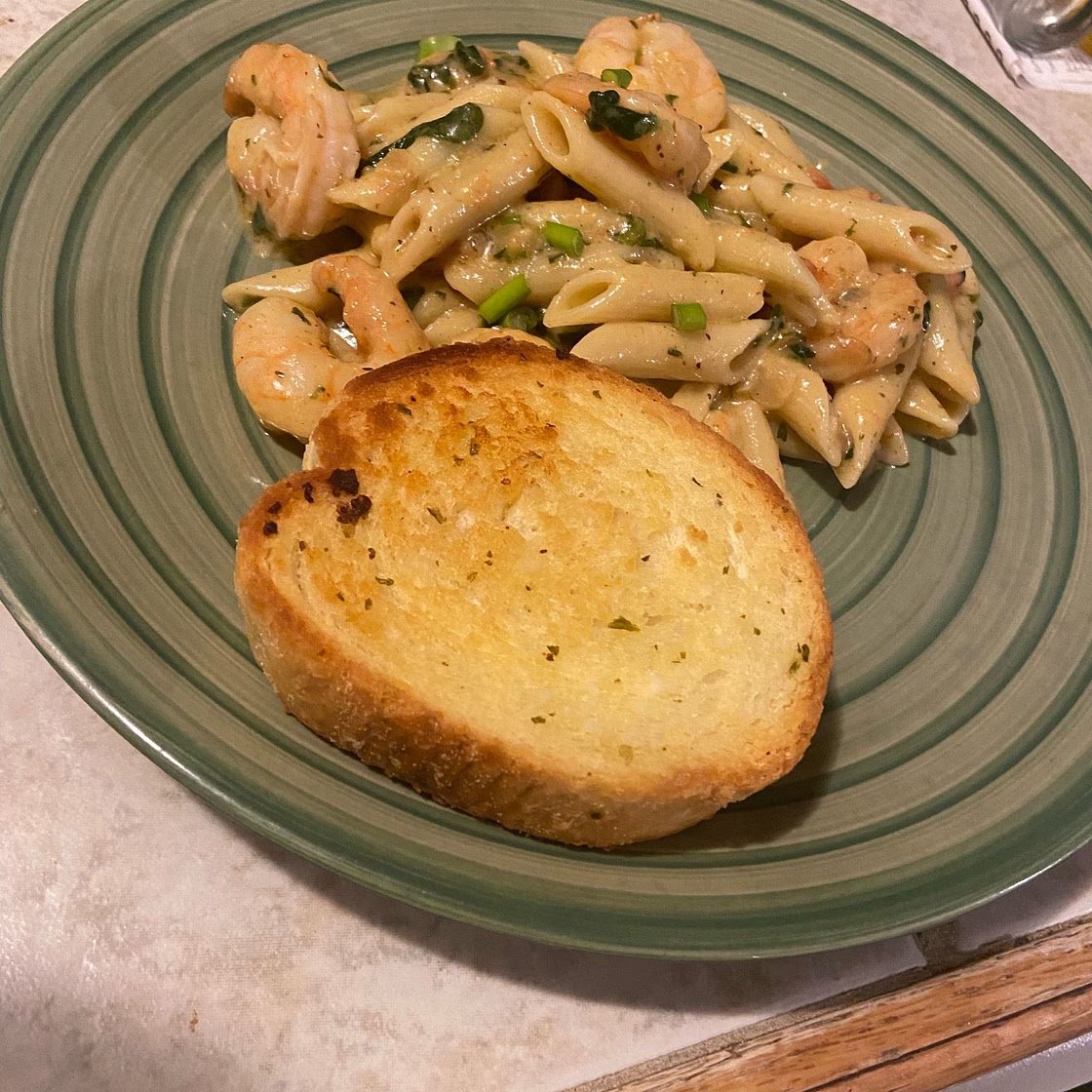 Garlic Butter Shrimp Pasta