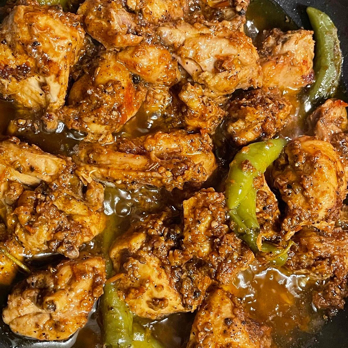 Black Pepper Chicken
