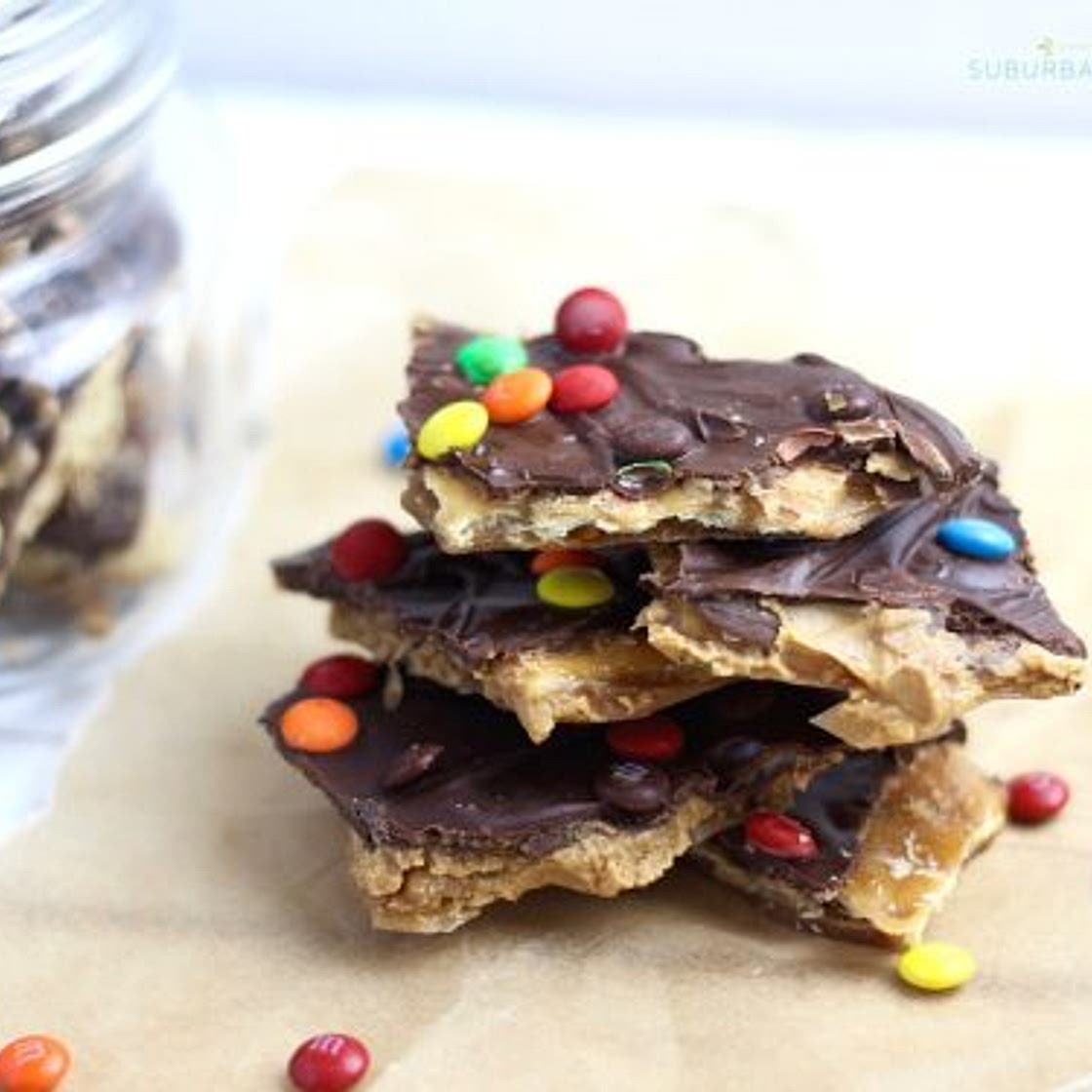 Peanut Butter Saltine Toffee
