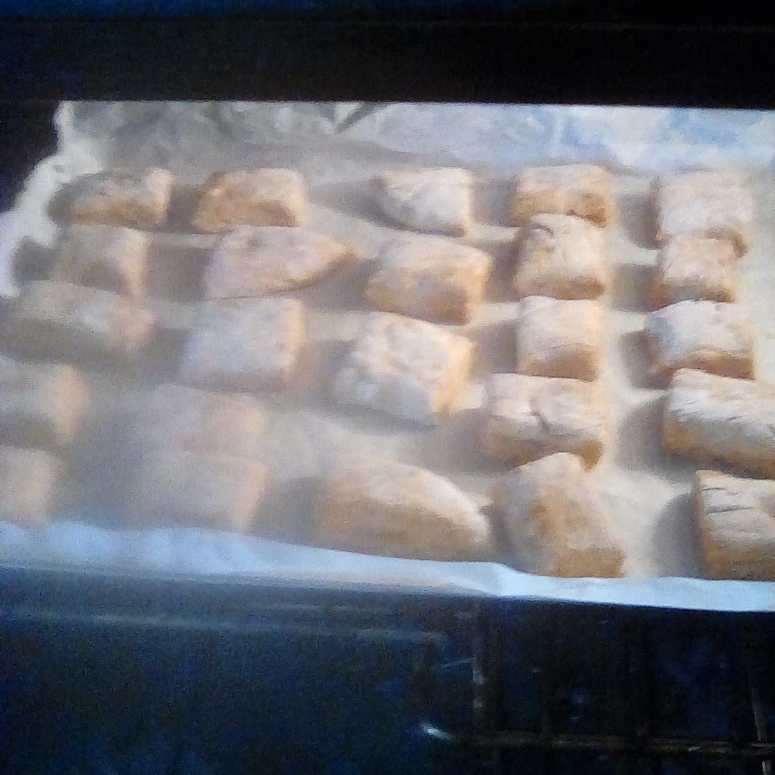 Peanut Butter and Pumpkin Dog Treats