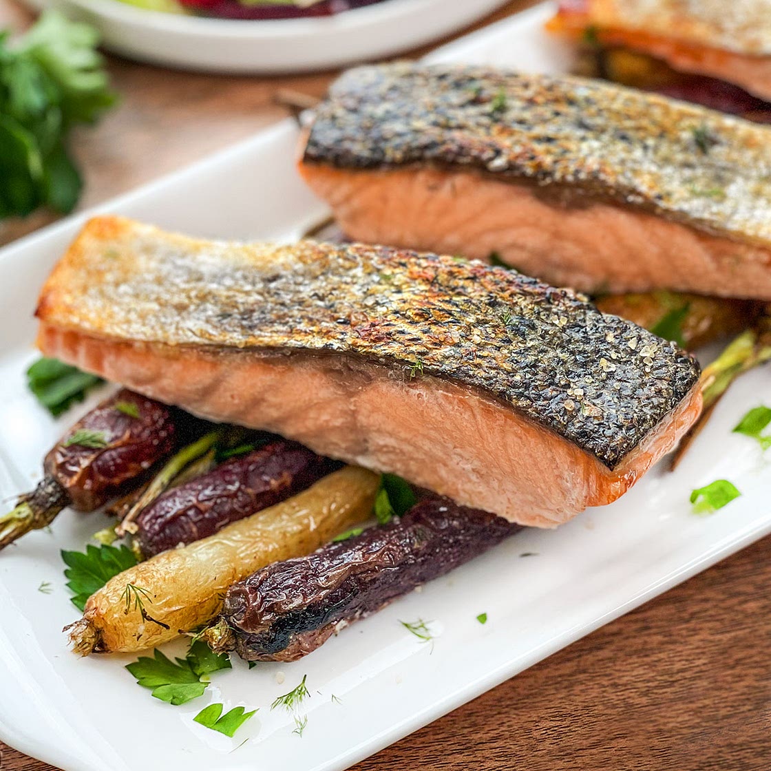 Perfect Crispy Skin Salmon