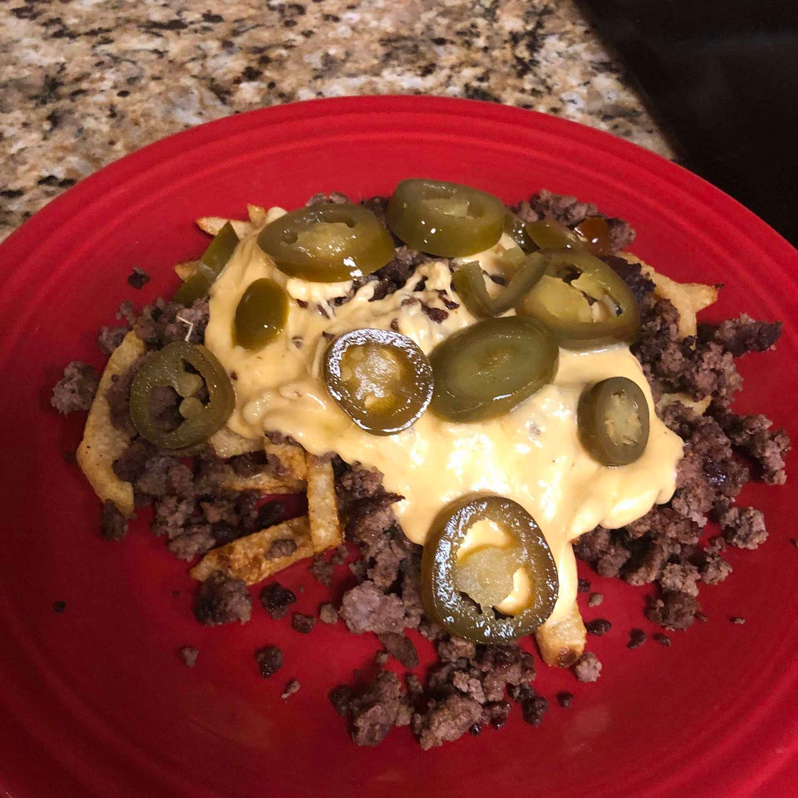 Jicama Chili Cheese Fries