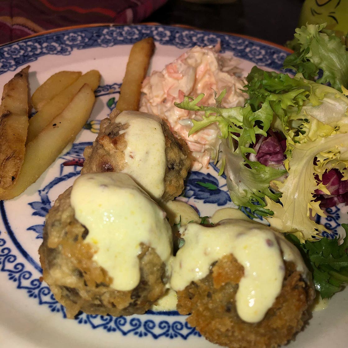 Haggis and clap shot cannon balls